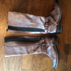 Vince Camuto leather riding boots